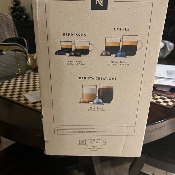 New Nespresso Vertuo plus Retails for $169 Get it for a Christmas gift! - Picture 3 of 3